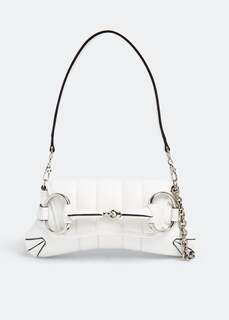 Сумка через плечо Gucci Horsebit Chain Small, белый