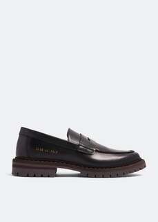 Лоферы Common Projects Leather, черный