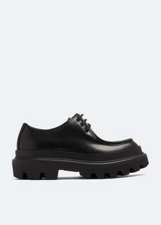 Туфли дерби Dolce&amp;Gabbana Brushed Calfskin, черный