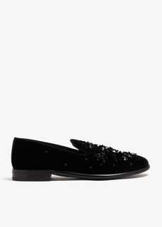 Тапочки Dolce&amp;Gabbana Velvet, черный