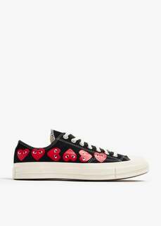 Кроссовки Comme Des Garçons PLAY X Converse Multi Heart, черный