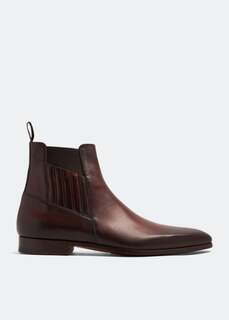 Ботинки Magnanni Leather, коричневый