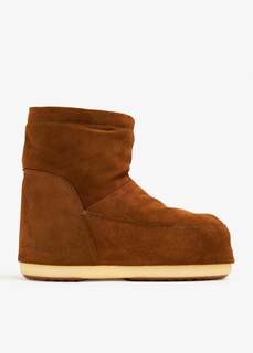 Ботинки Moon Boot Icon Nolace Suede, коричневый