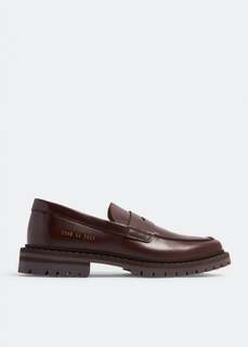 Лоферы Common Projects Leather, коричневый