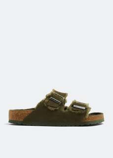 Сандалии Birkenstock Arizona Shearling, зеленый