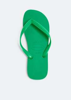 Шлепанцы Havaianas Top Rubber, зеленый