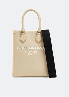 Сумка Dolce&amp;Gabbana Small Nylon Logo, бежевый