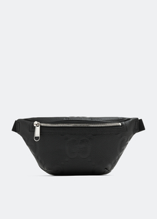 Поясная сумка Gucci Jumbo GG, черный