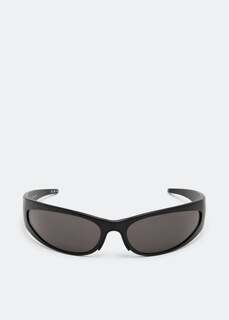 Солнцезащитные очки Balenciaga Reverse Xpander 2.0 Rectangle, черный