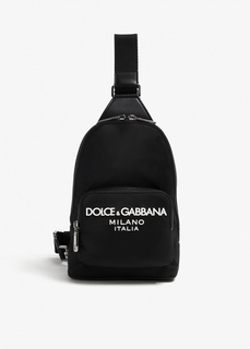 Поясная сумка Dolce&amp;Gabbana Logo Nylon, черный
