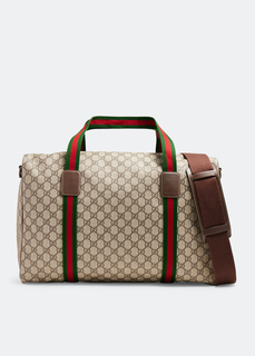 Сумка Gucci Large Duffle, коричневый