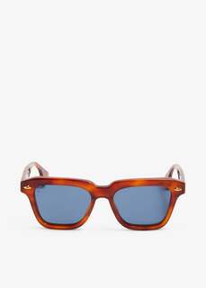 Солнцезащитные очки Sestini Quattro Wayfarer, коричневый