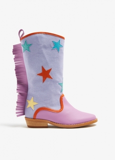 Ботинки Stella Mccartney Star Fringe, разноцветный