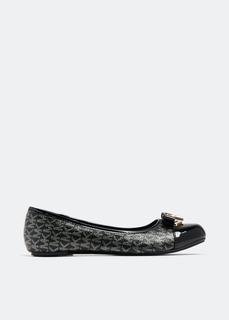 Балетки Michael Kors Kenya Lock Ballerinas, черный