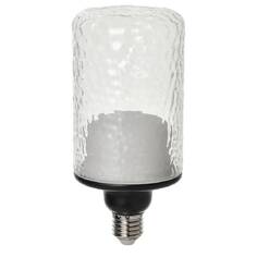 Светодиодная лампа Е27 150 lm Ikea Molnart, черный/прозрачный