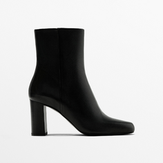 Ботильоны Massimo Dutti High-heel Ankle - Studio, черный