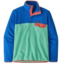 Легкий пуловер Patagonia Synchilla Snap-T, бирюзовый
