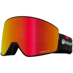 Защитные очки Dragon PXV2, красный / черный