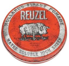 Reuzel Red Water Soluble High Sheen помада для волос с сильным блеском и средней фиксацией, 340 г