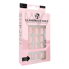 W7 Glamorous Nails накладные ногти Pink Beige, 24 шт/уп