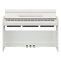 Yamaha YDPS35B 88-Note, взвешенное цифровое пианино с консолью, белый орех YDPS35WH
