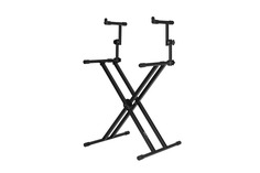 Двухъярусная подставка для клавиатуры Gator Frameworks GFW-KEY-5100X Deluxe Gator Frameworks GFW-KEY-5100X Deluxe Two-Tier Keyboard Stand