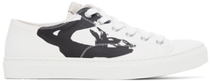 Белые низкие кеды Plimsoll 2.0 Vivienne Westwood