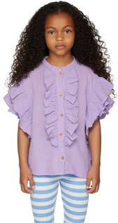Детская фиолетовая блузка Grace Daily Brat