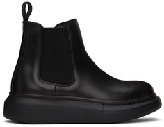 Детские черные гибридные ботинки челси Alexander McQueen