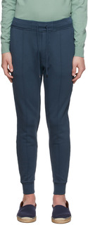 Темно-синие хлопковые брюки для отдыха Ralph Lauren Purple Label