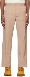 Бежевые брюки со вставками 424 Suncoat Girl