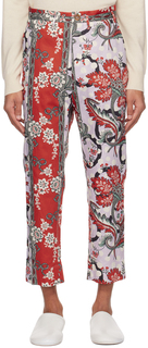 Красные укороченные круизные брюки Vivienne Westwood