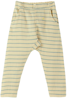 Детские желтые мешковатые брюки Bonmot Organic