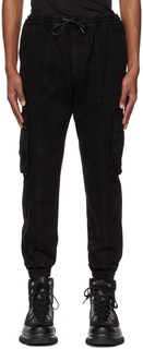 Черные джинсовые брюки карго Carryover Juun.J
