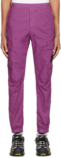 Фиолетовые брюки карго 30214 Stone Island