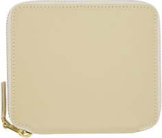Классический кожаный кошелек на молнии Off-White Comme des Garçons Wallets
