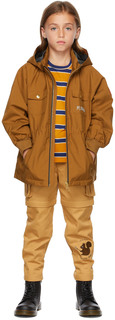 Детская светло-коричневая куртка Penguin Shell Mini Rodini