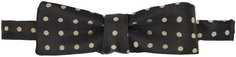 Черный галстук-бабочка в горошек Dries Van Noten