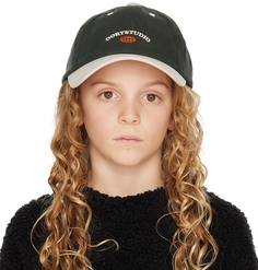 Детская зеленая кепка с логотипом OORYKIDS