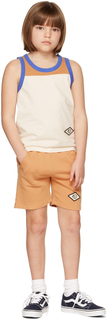 Детские спортивные шорты светло-коричневого цвета Wynken