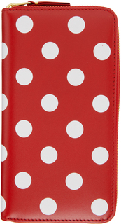 Бумажник Red Dots на молнии Comme des Garçons Wallets