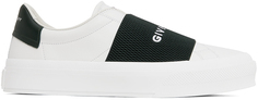 Бело-зеленые кроссовки City Sport Webbing Givenchy