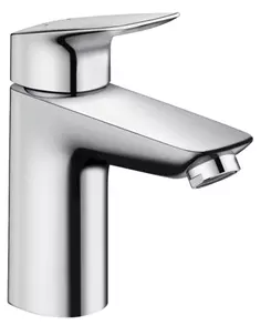 Смеситель для раковины 100, без донного клапана Hansgrohe Logis 71101000