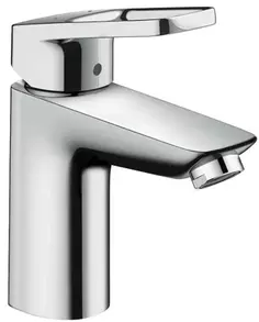 Смеситель для раковины 100 с донным клапаном Hansgrohe Logis Loop 71151000