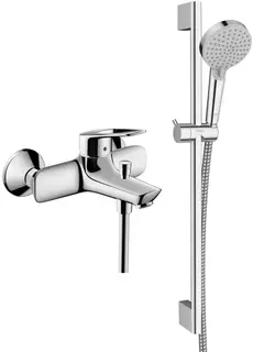 Смеситель для ванны Hansgrohe Novus Loop 71340000 + 26275000