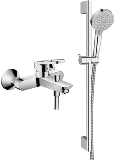 Смеситель для ванны Hansgrohe Logis Loop 71244000 + 26275000