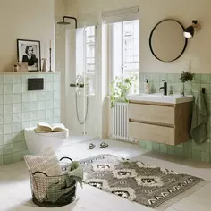 Комплект мебели дуб давос 80 см Aqwella Astrid AST0108DD + FST80SLWB01 + RM0208BLK