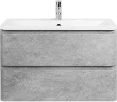 Тумба Cemento Verona Grigio 79,6 см BelBagno Albano ALBANO-800-2C-SO-CVG