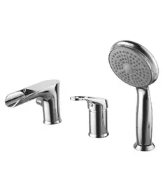 Смеситель на борт ванны на 3 отверстия Lemark Omega LM3145C