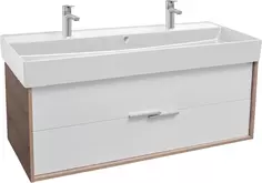 Тумба дуб давос/белый глянец 119,9 см Jacob Delafon Vivienne EB1669-E75-J5